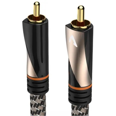Produktbild von AVINITY Digitales Cinch-Kabel, 1 Stecker - 1 Stecker, Gewebe, vergoldet, 2 m (00107629)