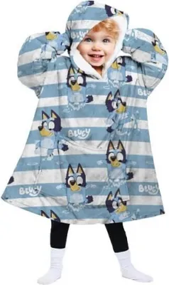 Obrázek produktu pro Bluey Oversize-Sweatshirt coat fü r Kinder korallenrot