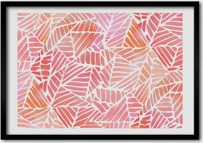 Produktbild von Bild - Bilderrahmen - 100 cm x 70 cm - MDF - Rahmen - Foto - Wandkunst abstrakt