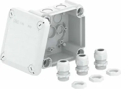 Produktbild von OBO BETTERMANN Kabelabzweigkasten T60M20NL mit 3xV-TEC VM und 3x116 T60M20NL