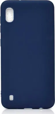 Produktbild von Schutzhülle für Samsung Galaxy A10, Marineblau, Silikonrückseite