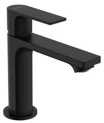 Zdjęcie produktu dla Hansgrohe Rebris E - Bateria umywalkowa z wylewką, CoolStart, czarny matowy 72559670