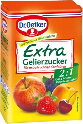 Produktbild von Dr. Oetker - EXTRA Gelierzucker 2:1 -  500g Tüte