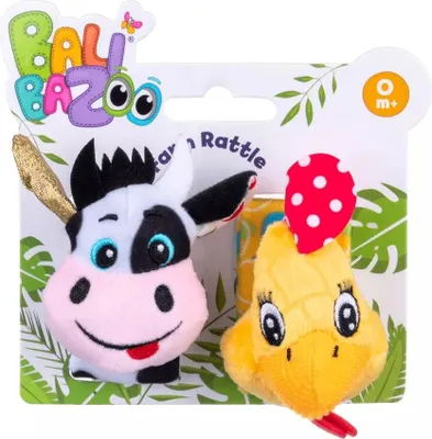 Zdjęcie produktu dla BaliBazoo. Grzechotki na rączkę