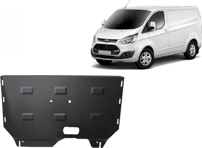 Obrázok produktu pre Oceľový ochranný kryt podvozku pre motor Ford Transit - pohon predných kolies