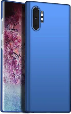 Produktbild von Galaxy Note 10+ Hülle, LaimTop Ultra Dünn Hart PC Matt Handyhülle Anti-Slip Anti-Fingerabdruck Schutzhülle für Samsung Galaxy Note 10 Plus / Note 10+ 5G Blau