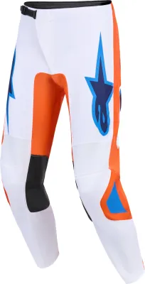Image de Pantalon FLUID GRID, ALPINESTARS (orange/bleu/blanc, taille 30)