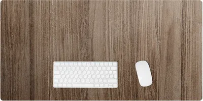 Produktbild von Holzmaserung – Schreibtischunterlage – Rutschfeste Tischunterlage – Schreibtischmatte für Büro & Zuhause – Schreibunterlage – Mauspad – Tischmatte – 100 x 50 cm