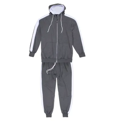 Produktbild von Übergrössen modischer Jogginganzug Lavecchia LV-611 Anthrazit 6XL
