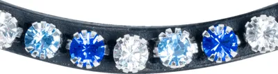 Produktbild von Waldhausen Stirnband X-Line Glam Stirnriemen Saphirblau/Nachtblau/Silber VB