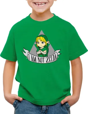 Produktbild von style3 I am not Kinder T-Shirt link gamer