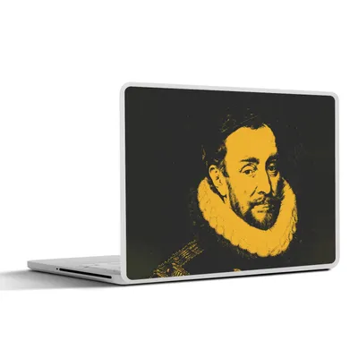 Produktbild von MuchoWow® Laptop Aufkleber Sticker Cover Wilhelm von Oranien - Adriaen Thomasz - Alte Meister 30x21 cm - Sticker für Laptop - Selbstklebend
