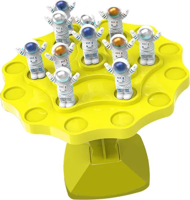Produktbild von Balance Tree Game Toy Puzzle Early Educational Interactive Counting S Yellow 24 Spaceman
