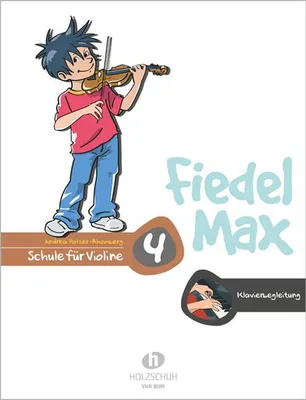 Produktbild von Fiedel-Max für Violine - Schule, Band 4. Klavierbegleitung