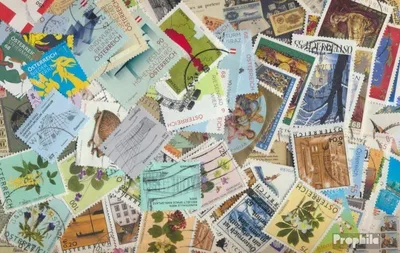 Produktbild von Briefmarken Österreich 100 verschiedene Marken