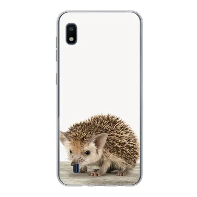 Produktbild von MuchoWow® Handyhülle Schutzhülle Hülle für Samsung Galaxy A10 Igel - Tiere - Jungen - Mädchen Silikon Softcase Handy Hülle - Schutzhülle
