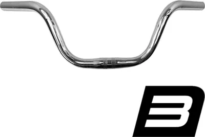 Produktbild von Ergotec Bügel für Klapprad, 52°, Ø = 25,4mm, Stahl, silber, SL 3