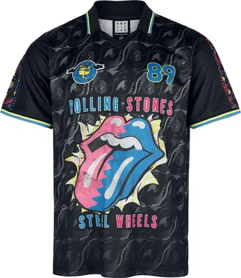 Produktbild von The Rolling Stones Trikot Herren Amplified Collection - Steel Wheels Rock FC multicolor XL