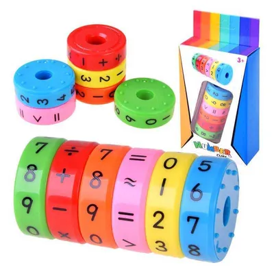 Zdjęcie produktu dla Magnetyczny cylinder matematyczny Inna zabawka kreatywna Jokomisiada Wiek: 3+, Materiał: plastik, Materiał: magnes, Płeć: unisex, Stan: Nowy