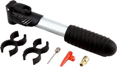 Produktbild von mini fahrradpumpe 20-46 cm schwarz