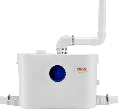 Zdjęcie produktu dla System toaletowy z maceratorem i pompą o mocy 700 W Toaleta z podwyższonym spłukiwaniem do piwnicy