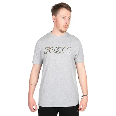 Zdjęcie produktu dla Koszulka Wędkarska T-Shirt Fox Ltd LW Grey Marl T r. L