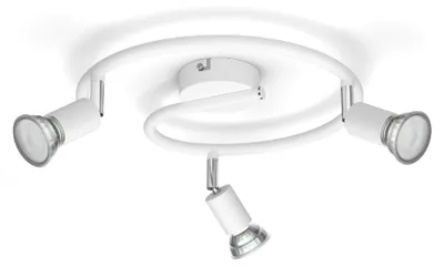 Produktbild von Philips Limbali Decken-/Wandspot, 3x, Einbaustrahler, GU10, 3 Glühbirne(n), LED, 220-240 V, Weiß
