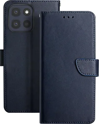 Image de Avizar, Moto G86 5G Housse Folio avec emplacements pour cartes et support, Bleu