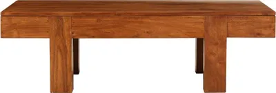 Produktbild von vidaXL Couchtisch Massivholz mit Honigfarbenem Finish 100x50x30 cm