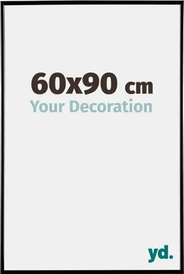 A graphic displaying text about a product size and a brand logo.