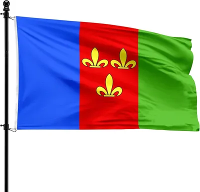 Produktbild von Gemeindeflagge Holsbeek, Polyester, 90 x 150 cm, für Fahnenmast