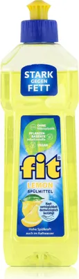 Produktbild von fit Spülmittel Lemon 500ml - Hohe Spülkraft auch im Kaltwasser (1er Pack)