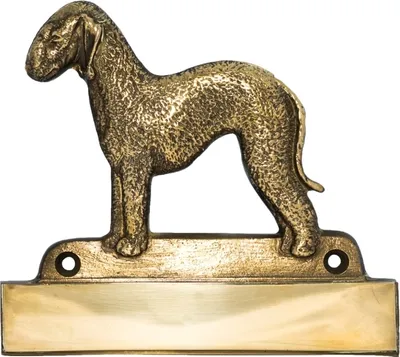 Immagine prodotto di Art-Dog Targa per porta – Bedlington Terrier