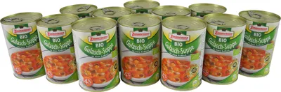 Produktbild von Gulasch - Suppe 12er Pack (12 Dosen à 400 ml)
