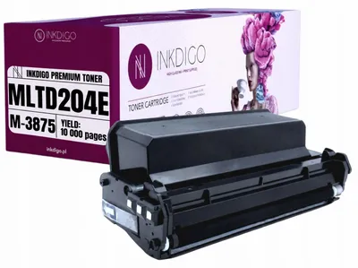 Produktbild von Inkdigo Toner MLT-D204E für Samsung ProXpress M3825D, M3825DW, M3825ND, M3875FD – Schwarz, 10000 Seiten,, KI-generiertes Bild