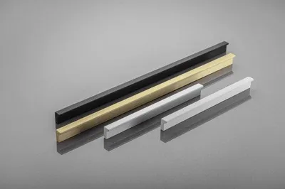 Productafbeelding van Moderne Aluminium Meubelgreep voor Hoge Meubels, Slank en Elegant Design, 190 x 18,5 x 10,7 mm