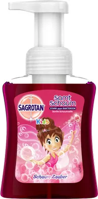 Produktbild von SAGROTAN® Kids Samt Schaum Schaumseife 250 ml