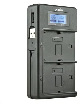 Image de Jupio LP-E17 pour Canon - double chargeur