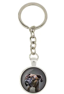 Produktbild von Boxer, Deutscher Boxer I - Schlüsselanhänger mit Ihrem Foto, Schlüsselanhänger, Taschenanhänger der Marke Art-Dog