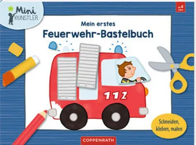 Produktbild von Mein erstes Feuerwehr-Bastelbuch