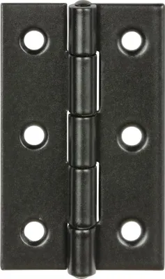 Produktbild von Vormann Scharnier Stahl 8 x 4,1 cm schwarz