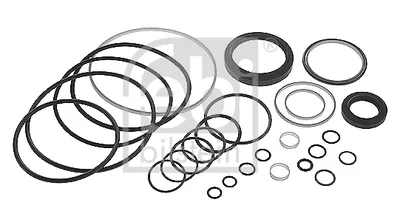 Produktbild von FEBI BILSTEIN Dichtungssatz Lenkgetriebe 18145 passend für MERCEDES-BENZ O 303 Gummi 0,074kg