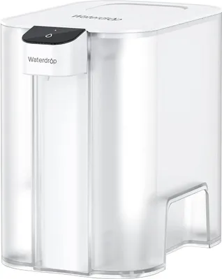 Produktbild von Waterdrop Eletric Wasserfilter Kanne mit 3 Monate Filter, 6L Countertop Wasserfilter System, reduziert Chlor, Blei, Quecksilber, PFAS,PFOA/PFOS