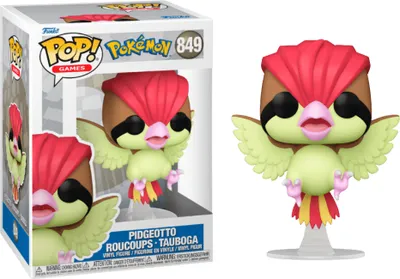 Obrázok produktu pre Funko Pop! Pokemon - Figurka Pidgeotto z winylu, oficjalny produkt premium