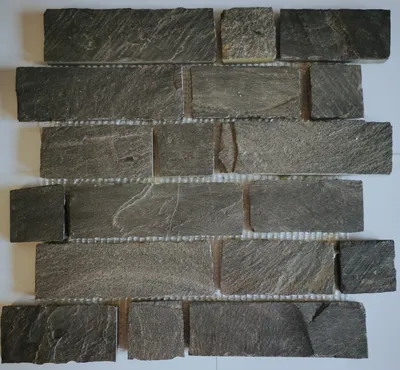 Produktbild von Mosani MOS34-0208_f, Mosaik, Anthrazit, Indoor, Rechteck, 305 mm, 305 mm