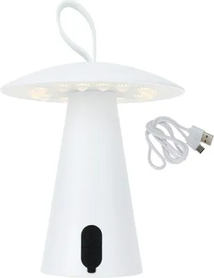 Obrázok produktu pre Stolná LED lampa H&S Collection s 3 možnosťami svietenia Nabíjateľná biela