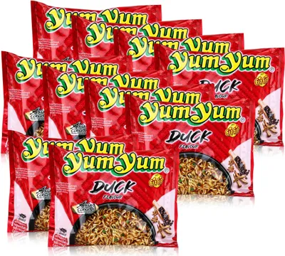 Produktbild von Yum Yum Instant Nudeln Ente 60g - DUCK - Fertiggericht (10er Pack)