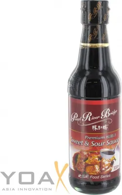 Obrázek produktu pro PEARL RIVER BRIDGE Premium Sweet & Sour Sauce 300ml | Sladkokyselá omáčka