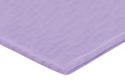 Image de Tissu en tulle élastique, double face, couleur bruyère, dimensions 50 x 150 cm