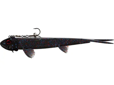 Produktbild von Westin Twinteez Pelagic V-Tail R 'N R 21cm 70g - 1 Gummiköder, Farbe:Black Mamba